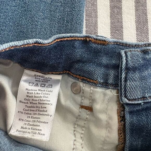 Everlane Mid-Rise Skinny Ankle Jeans Size 27 - Picture 8 of 10